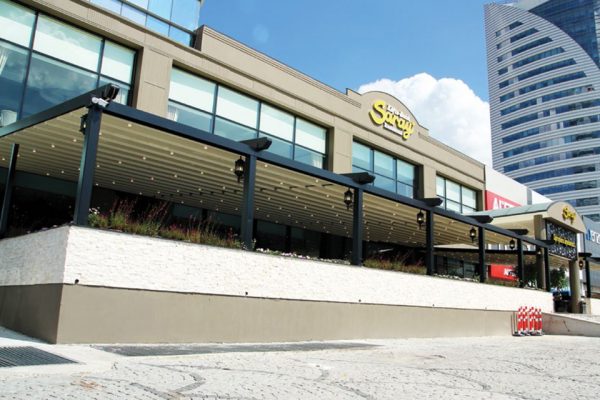 Retractable Motorised Roof Pergola Awning London Commercial Architecture Outdoor Retractable Motorised Roof Pergola Awning London Commercial Architecture Outdoor