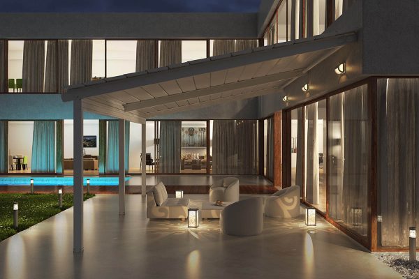 Retractable Louvre Roof System Pitched System Retractable Louvre Roof System Pitched System