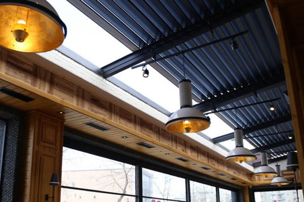 Retractable Louvre Roof System Pitched System Retractable Louvre Roof System Pitched System