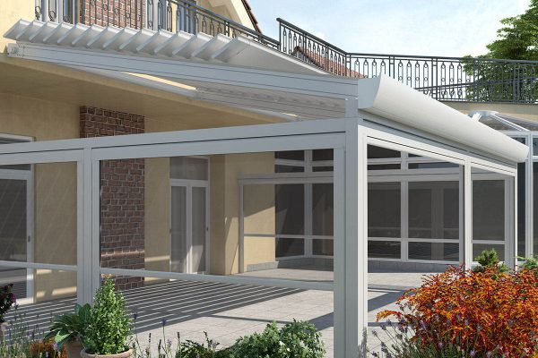 Retractable Louvre Roof System Pitched System Retractable Louvre Roof System Pitched System