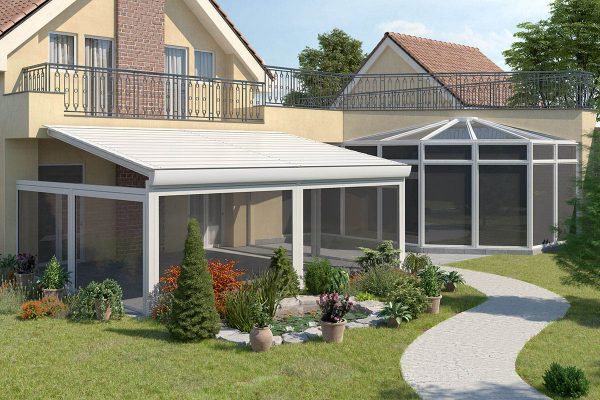Retractable Louvre Roof System Pitched System Retractable Louvre Roof System Pitched System