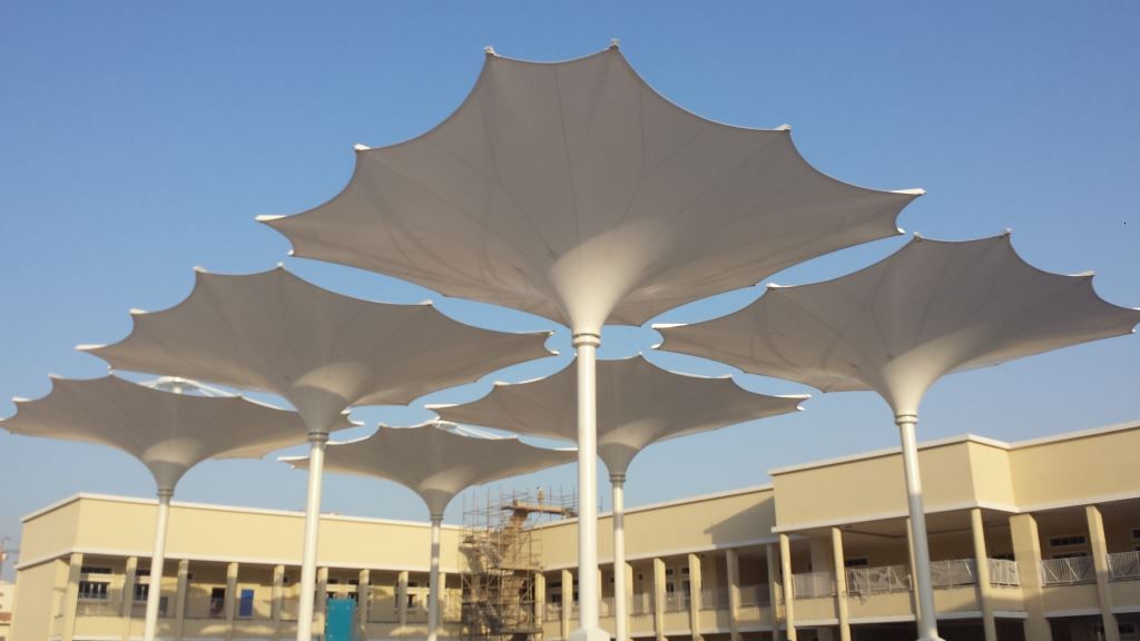 Shade Sails Outdoor Heating Parasols External Venetian Retractable Motorised Roof Pergola Awning London Commercial Architecture Outdoor