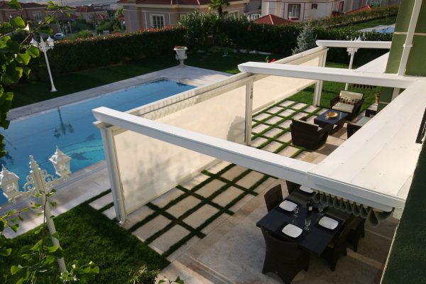 External Outdoor Retractable Louvre Systems Motorised Outdoor Dining External Outdoor Retractable Louvre Systems Motorised Outdoor Dining