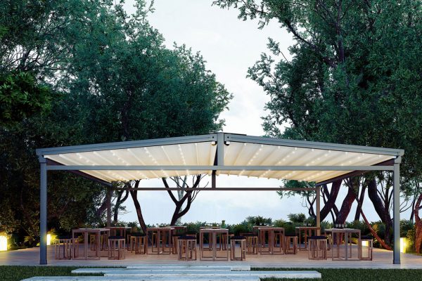 External Outdoor Retractable Louvre Systems Motorised Outdoor Dining External Outdoor Retractable Louvre Systems Motorised Outdoor Dining