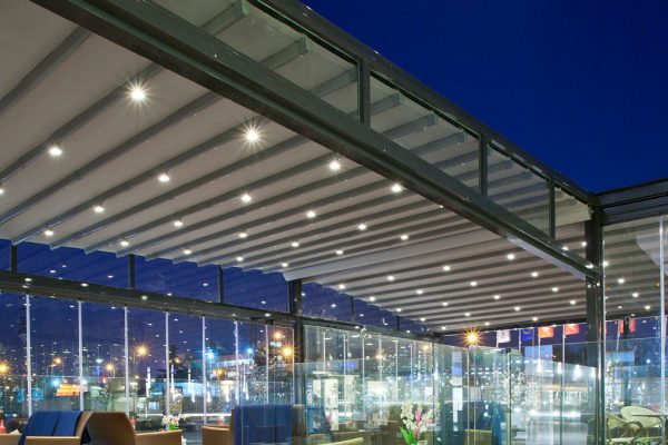 External Outdoor Retractable Louvre Systems Motorised Outdoor Dining External Outdoor Retractable Louvre Systems Motorised Outdoor Dining