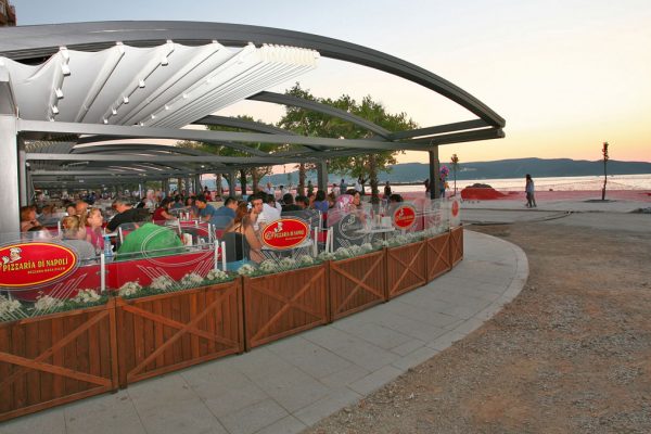 Fabric Retractable Motorised Roof Pergola Awning London Commercial Architecture Outdoor Fabric Retractable Motorised Roof Pergola Awning London Commercial Architecture Outdoor