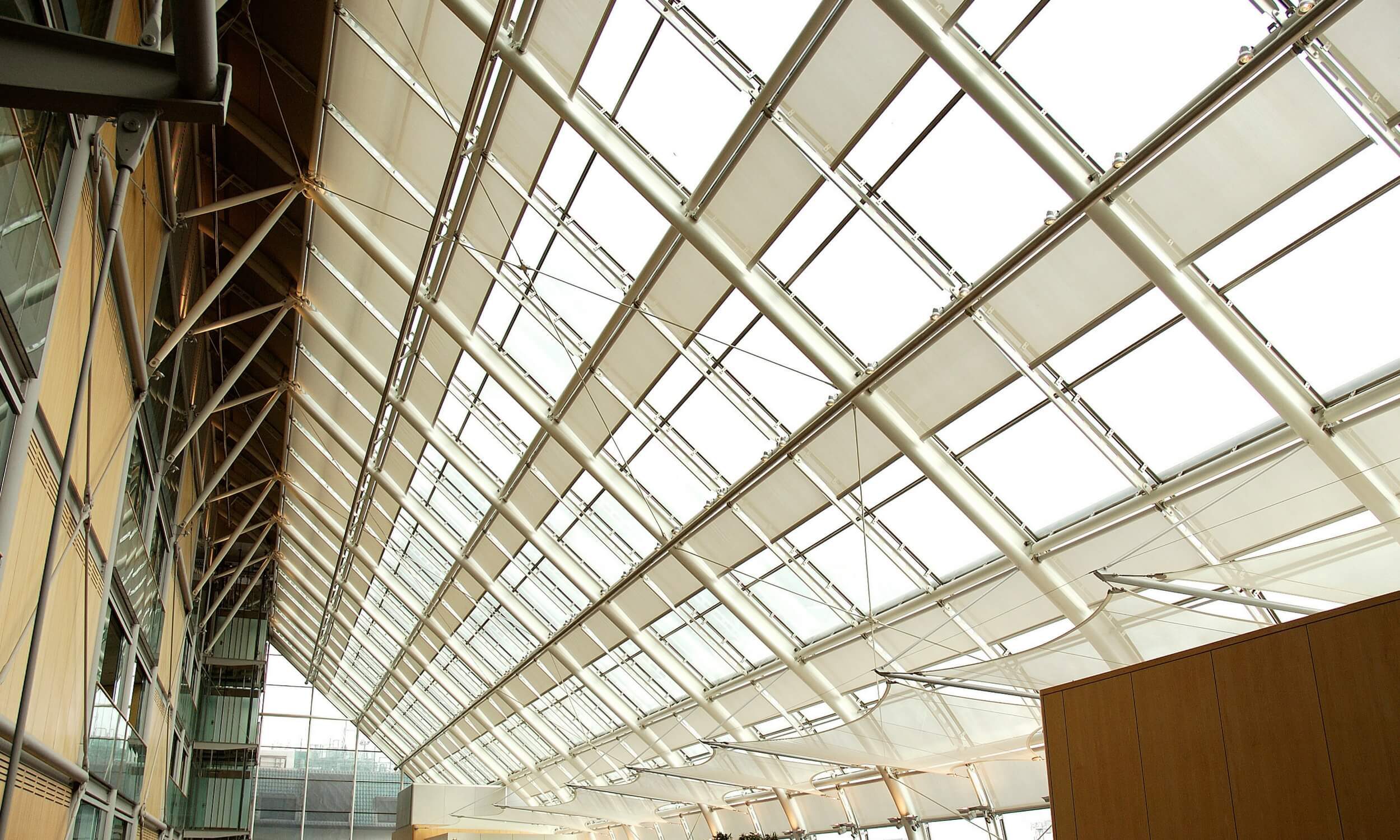 Commercial Retractable Motorised Roof Pergola Awning London Commercial Architecture Outdoor