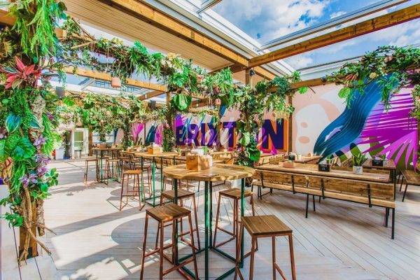 Retractable Roof System for Lost in Brixton