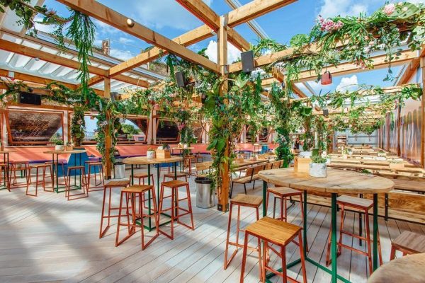 Retractable Roof System for Lost in Brixton