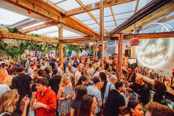 Retractable Roof System for Lost in Brixton