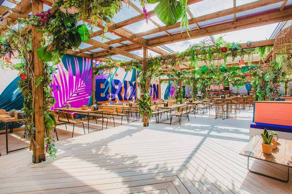 Lost in Brixton retractable roof venue