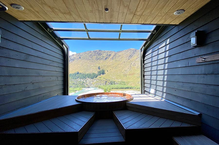 Hot Tub Retractable Roofs