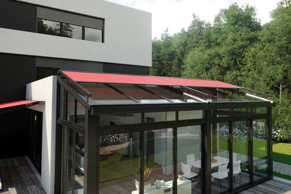 retractable awning for conservatory