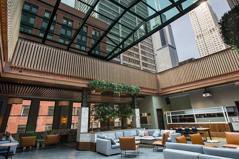 retractable clear sky glass roof
