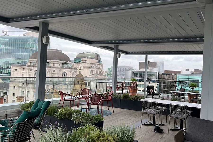 retractable louvre roof york street manchester