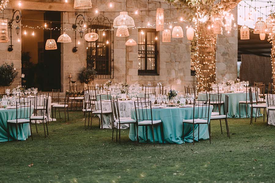 retractable roof outdoor wedding