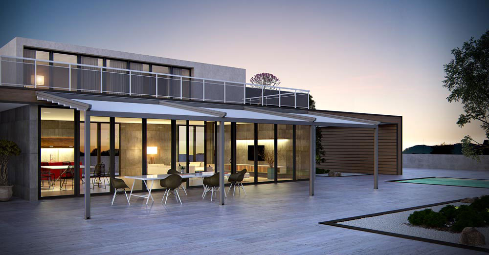 retractable fabric roof
