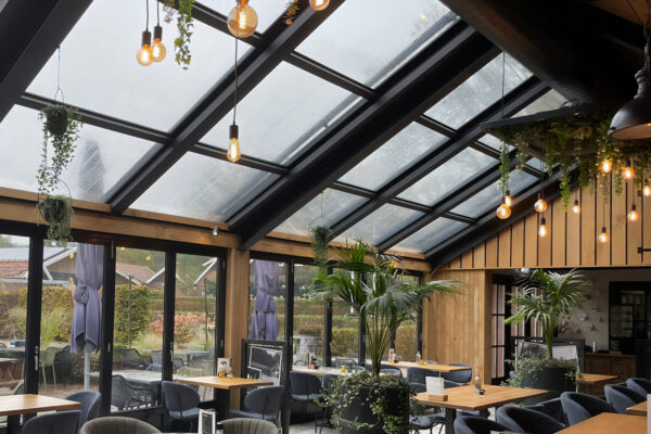 Airclos T6000 Retractable Roof - Horeca Zonwering, Hotel De Witte Bergen (69) -2 Airclos T6000 Retractable Roof - Horeca Zonwering, Hotel De Witte Bergen (69) -2